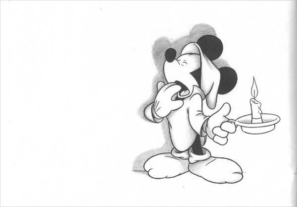 600x417 Mickey Mouse Drawings - Old Mickey Mouse Drawing