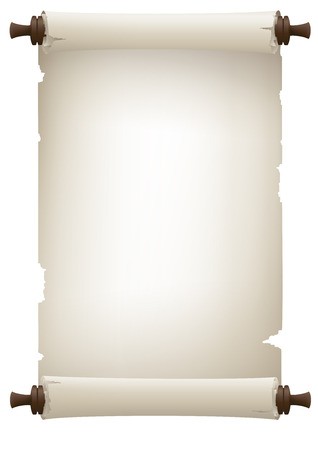 318x450 old paper banner vector drawing - Old Paper Drawing