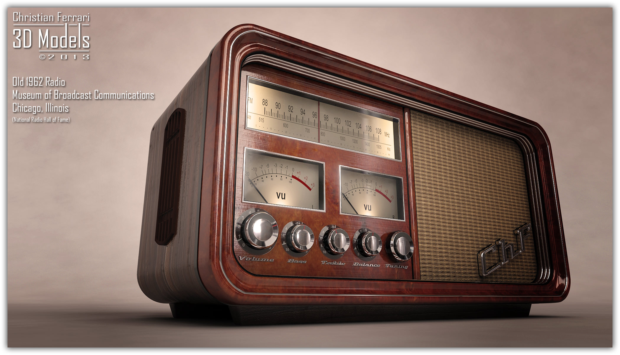 2100x1204 old time radio cgtrader - Old Radio Drawing