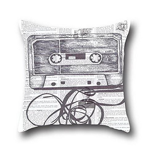 500x500 elec radio old school boom box vintage home life pillow case - Old School Boombox Drawing