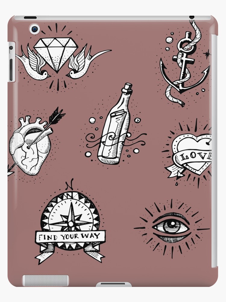 750x1000 old school drawings ipad cases skins - Old School Drawings