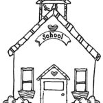 150x150 old school house clipart drawing - Old School House Drawing