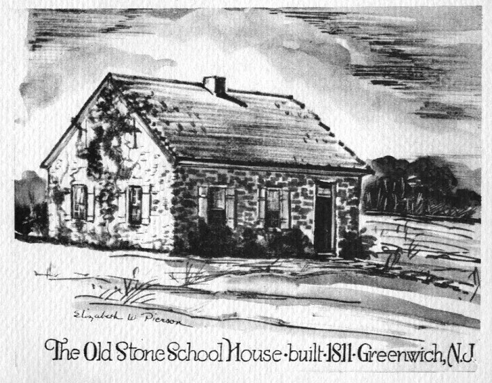 707x550 old stone schoolhouse cumberland county cultural historical - Old School House Drawing