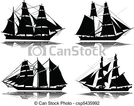 450x355 Old Ship Vector - Old Ship Drawing