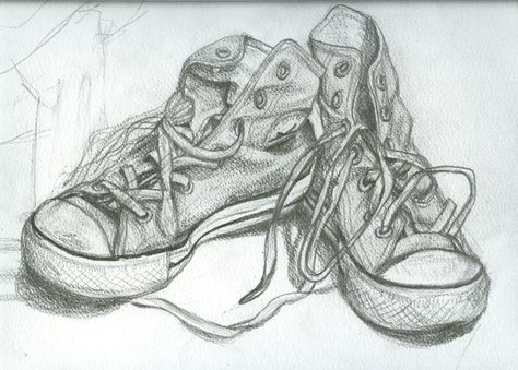 474x339 i've noticed that we are many in this planet with the convers - Old Shoes Drawing