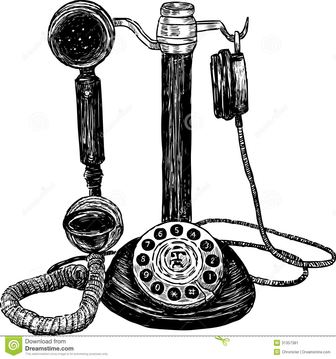 1300x1387 image result for drawing of old fashioned telephone noticed - Old Telephone Drawing