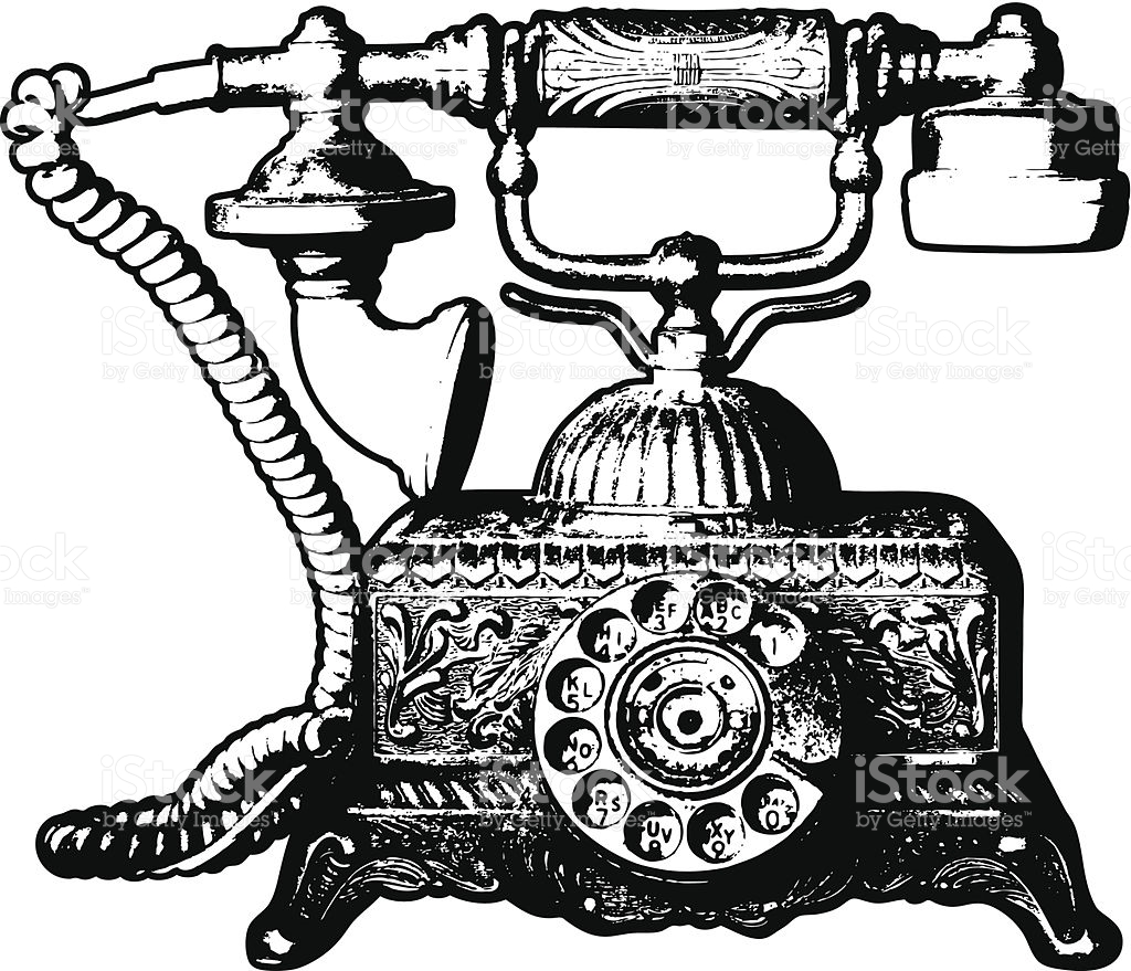 Old Telephone Drawing at Explore collection of Old