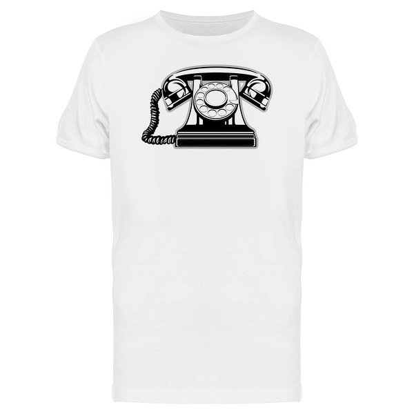 600x600 shop old telephone drawing bampw tee men's image - Old Telephone Drawing