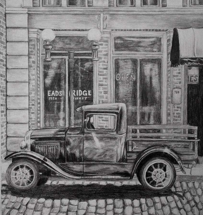 847x900 Old Truck Drawing - Old Truck Drawing