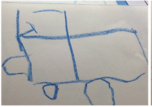 640x451 how should you teach ages to to draw cars and trucks - Old Truck Drawing