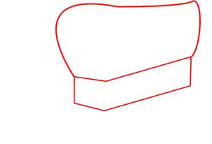 302x206 how to draw a wagon, step - Old Wagon Drawing