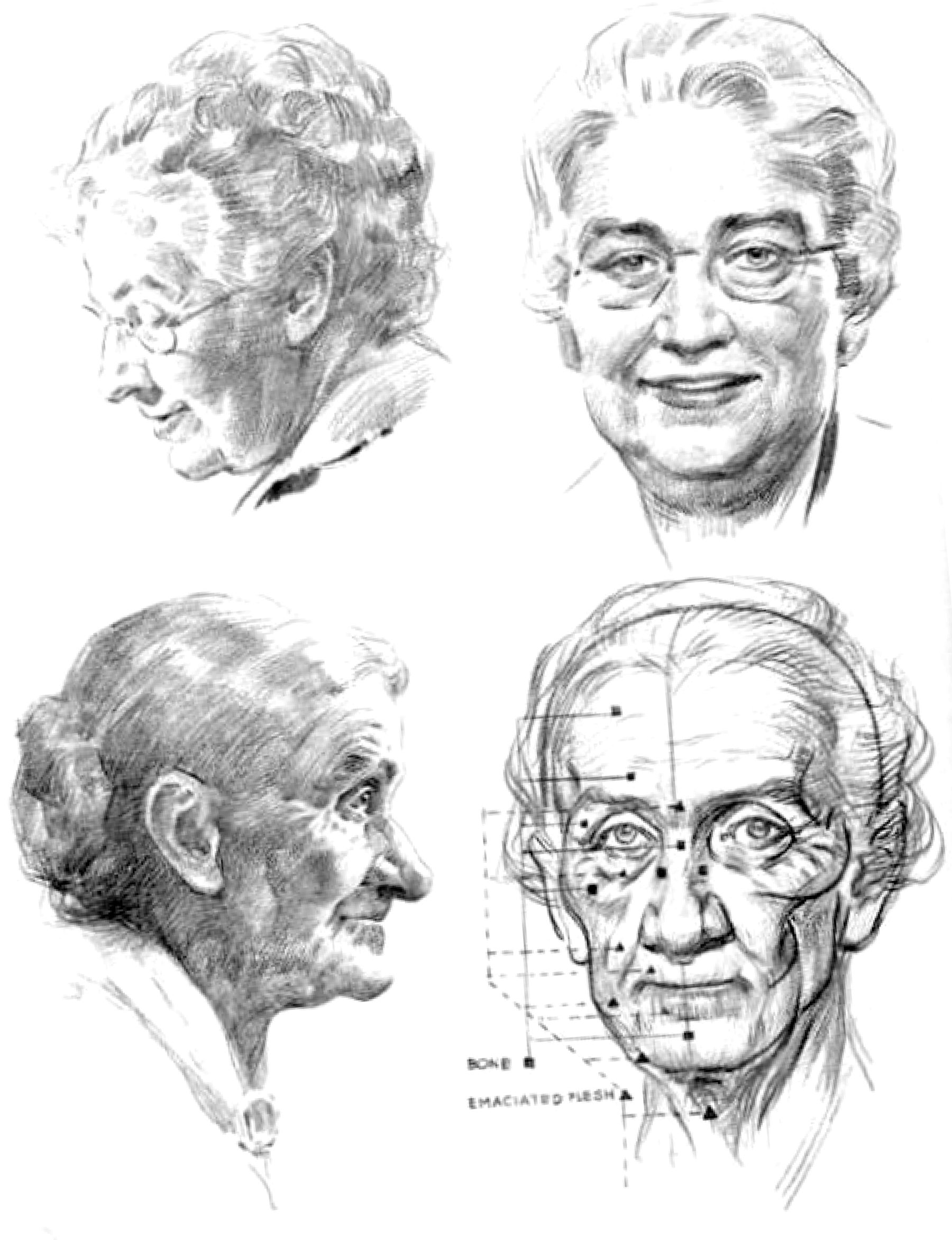 1800x2345 how to draw aging faces and hands and where to draw wrinkles - Old Woman Drawing