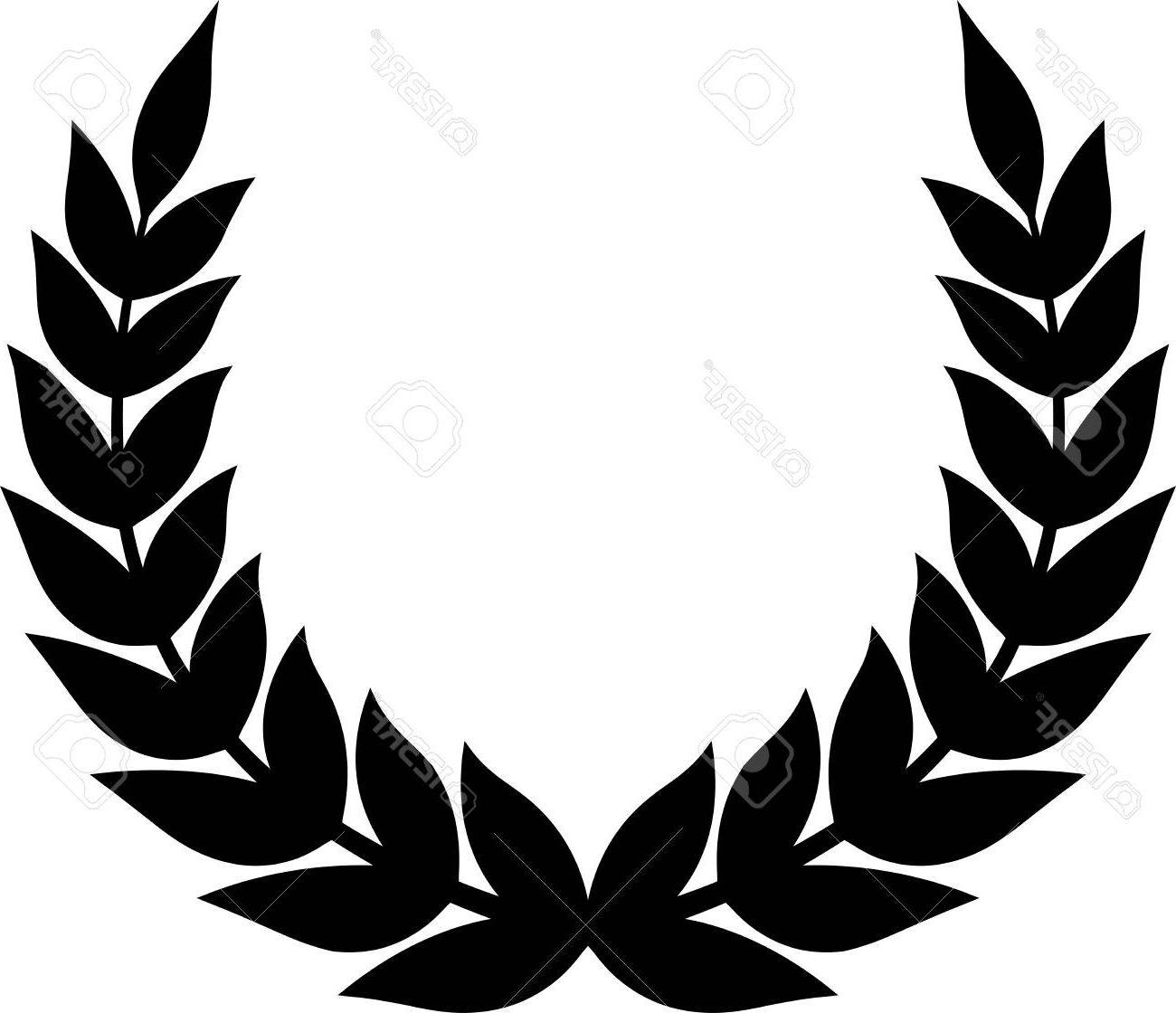 1300x1120 best olive wreath drawing image - Olive Wreath Drawing