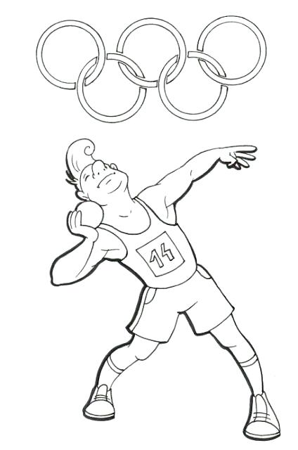424x640 olympic medal colouring pages coloring - Olympic Medal Drawing