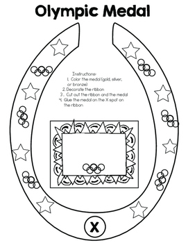 271x350 olympic medal printables - Olympic Medal Drawing