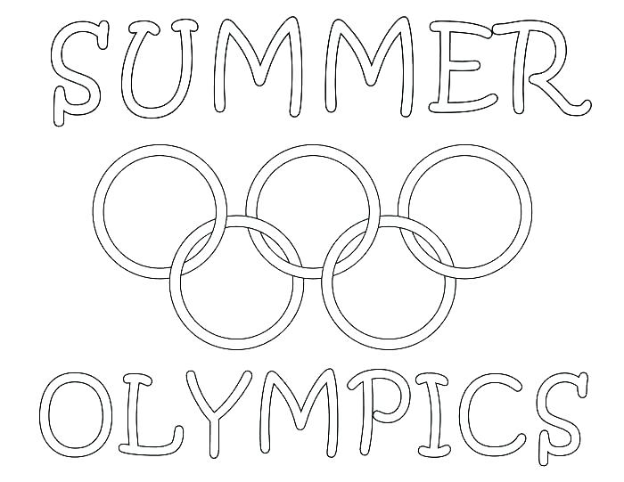 700x541 olympic swimming coloring pages stockware - Olympic Medal Drawing