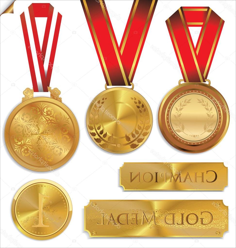 972x1023 best olympic gold medal vector drawing free vector art, images - Olympic Medal Drawing