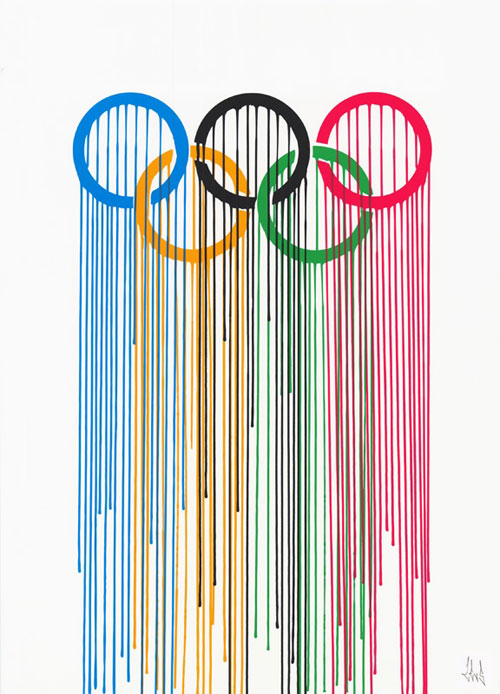 500x694 liquidated olympic rings - Olympic Rings Drawing