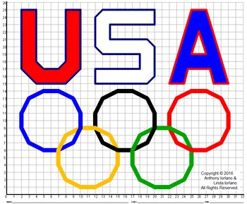 350x289 olympic rings mystery picture - Olympic Rings Drawing