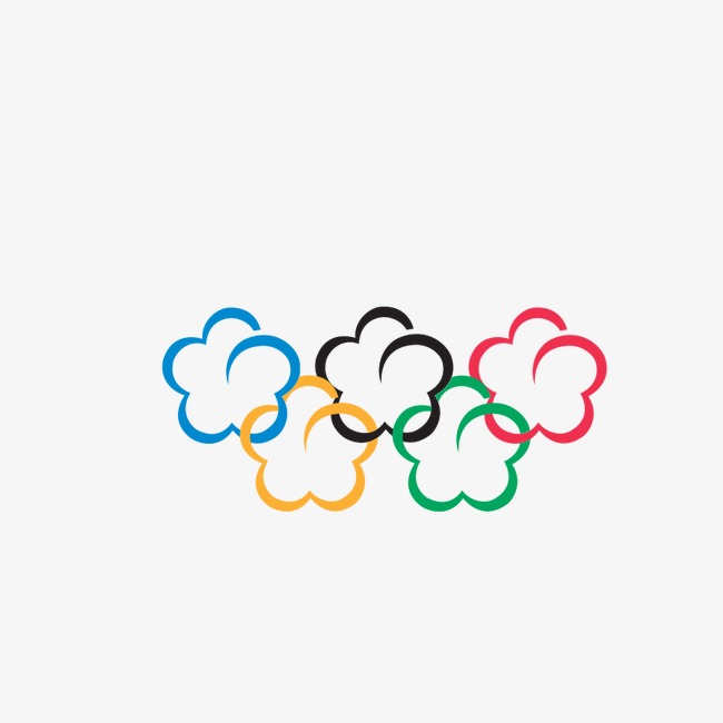 650x650 wreath, the olympic rings, hand drawing png and for free - Olympic Rings Drawing