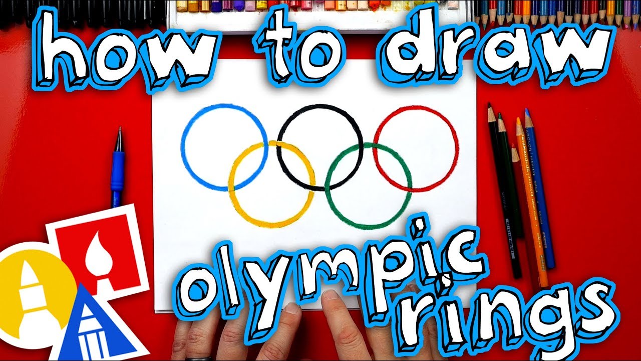 1280x720 how to draw the olympic rings - Olympic Rings Drawing