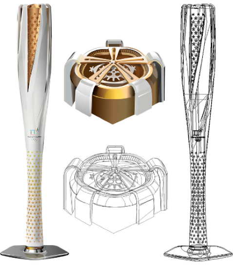 478x547 olympic games and intellectual property blog - Olympic Torch Drawing