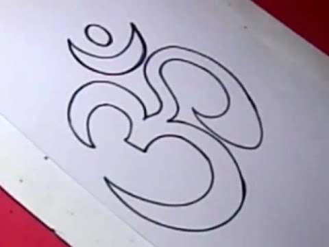 480x360 How To Draw Om Drawing Step - Om Drawing