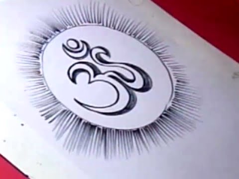 480x360 How To Draw Om Sweet Home Drawing Step - Om Drawing