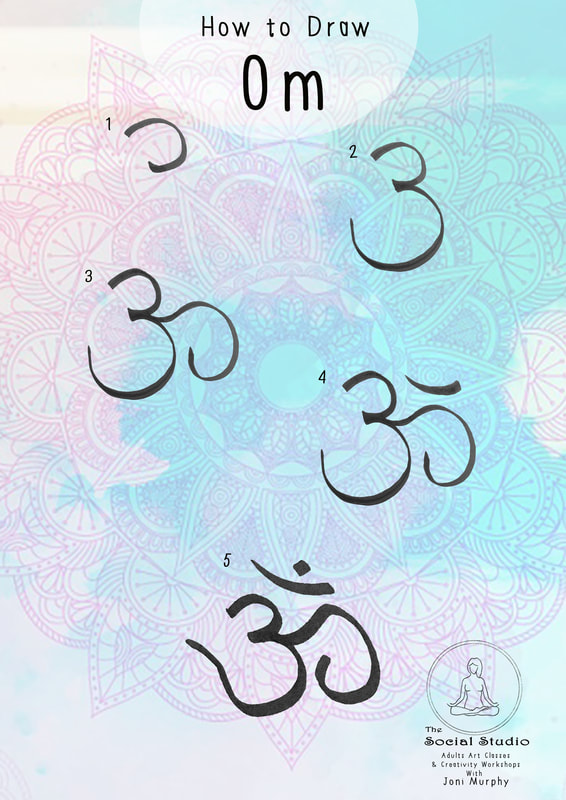 566x800 Om How To Draw - Om Drawing