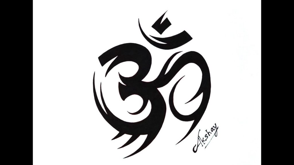 Om Drawing at PaintingValley.com | Explore collection of Om Drawing