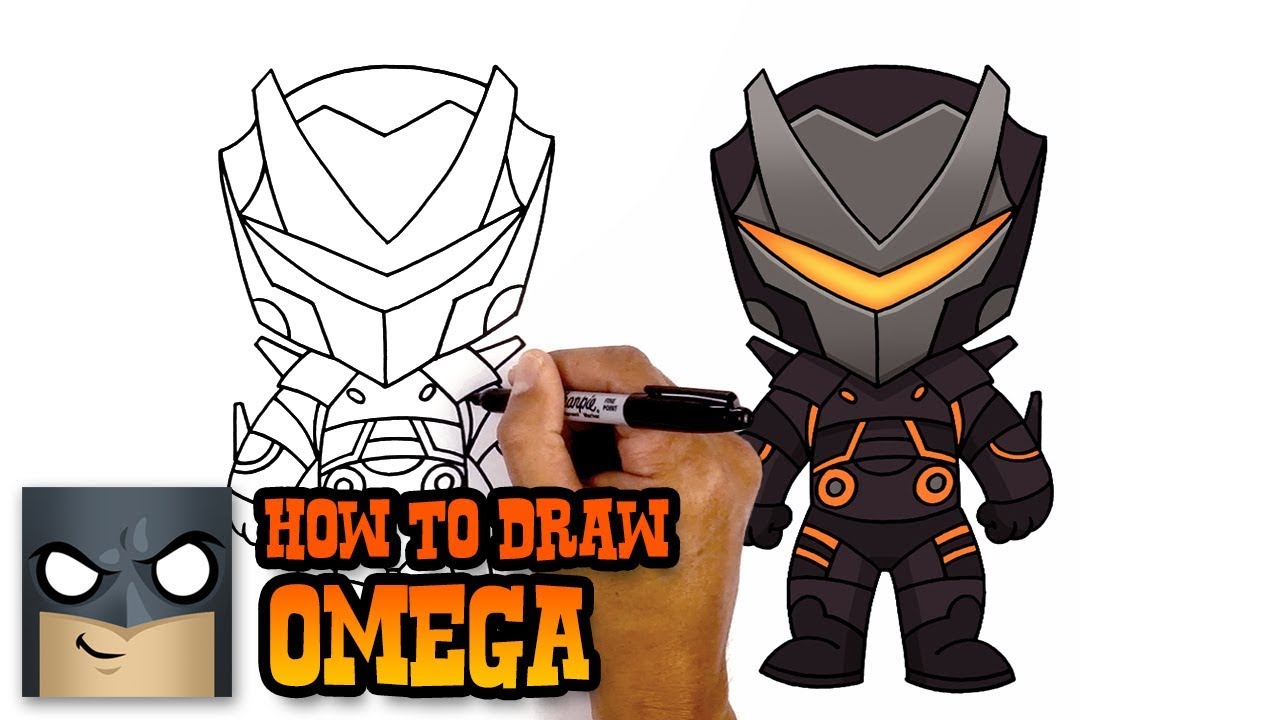 1280x720 how to draw fortnite omega - Omega Drawing