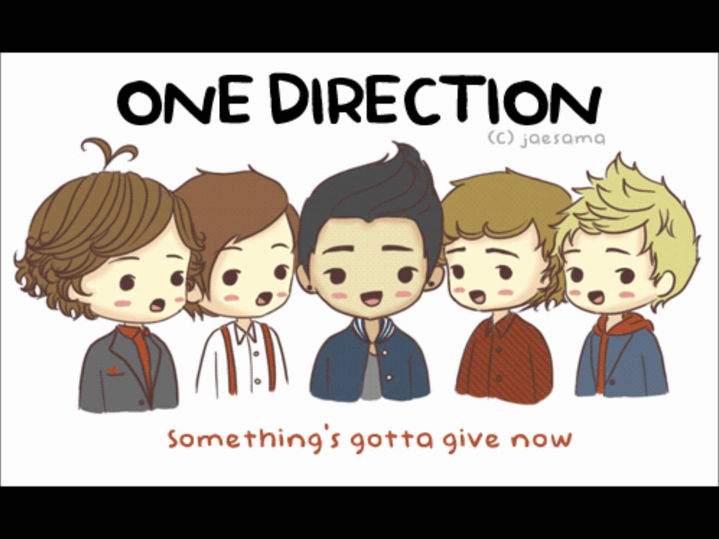1440x1080 one direction clipart youtube channel art - One Direction Cartoon Drawings