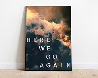 340x270 one direction lyric drawing etsy - One Direction Lyric Drawings