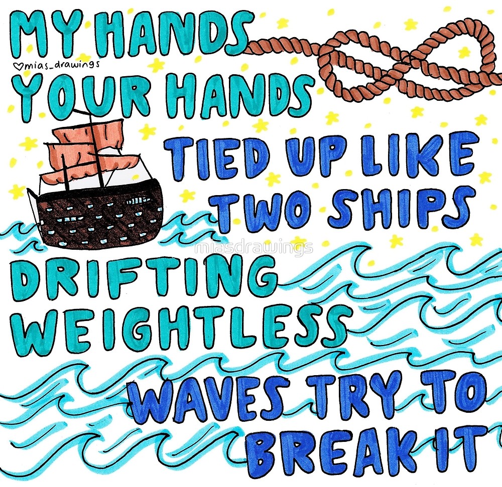 1000x971 strong one direction lyric art - One Direction Lyric Drawings