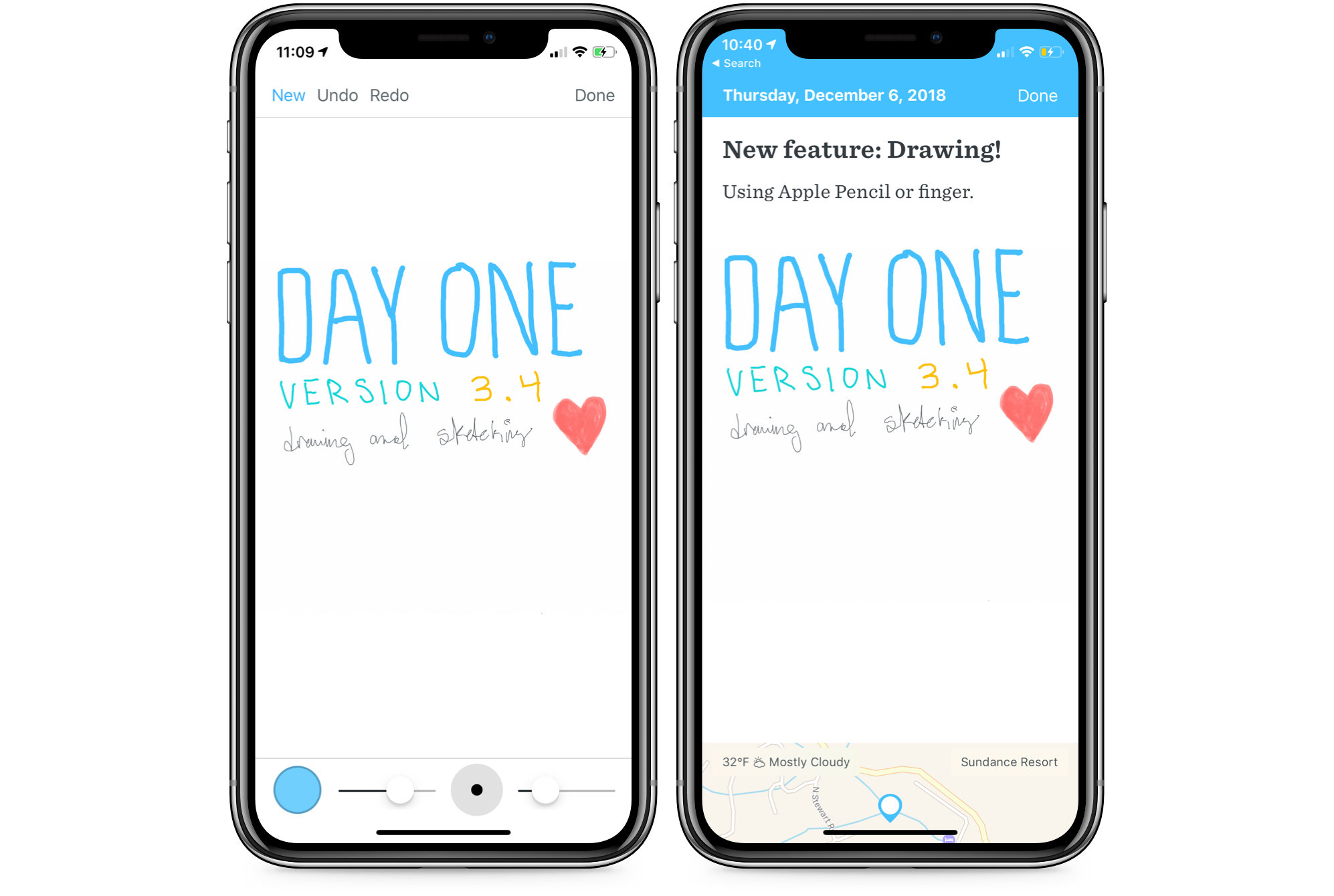 1994x1340 version drawing, fonts, and photo layout - One Drawing