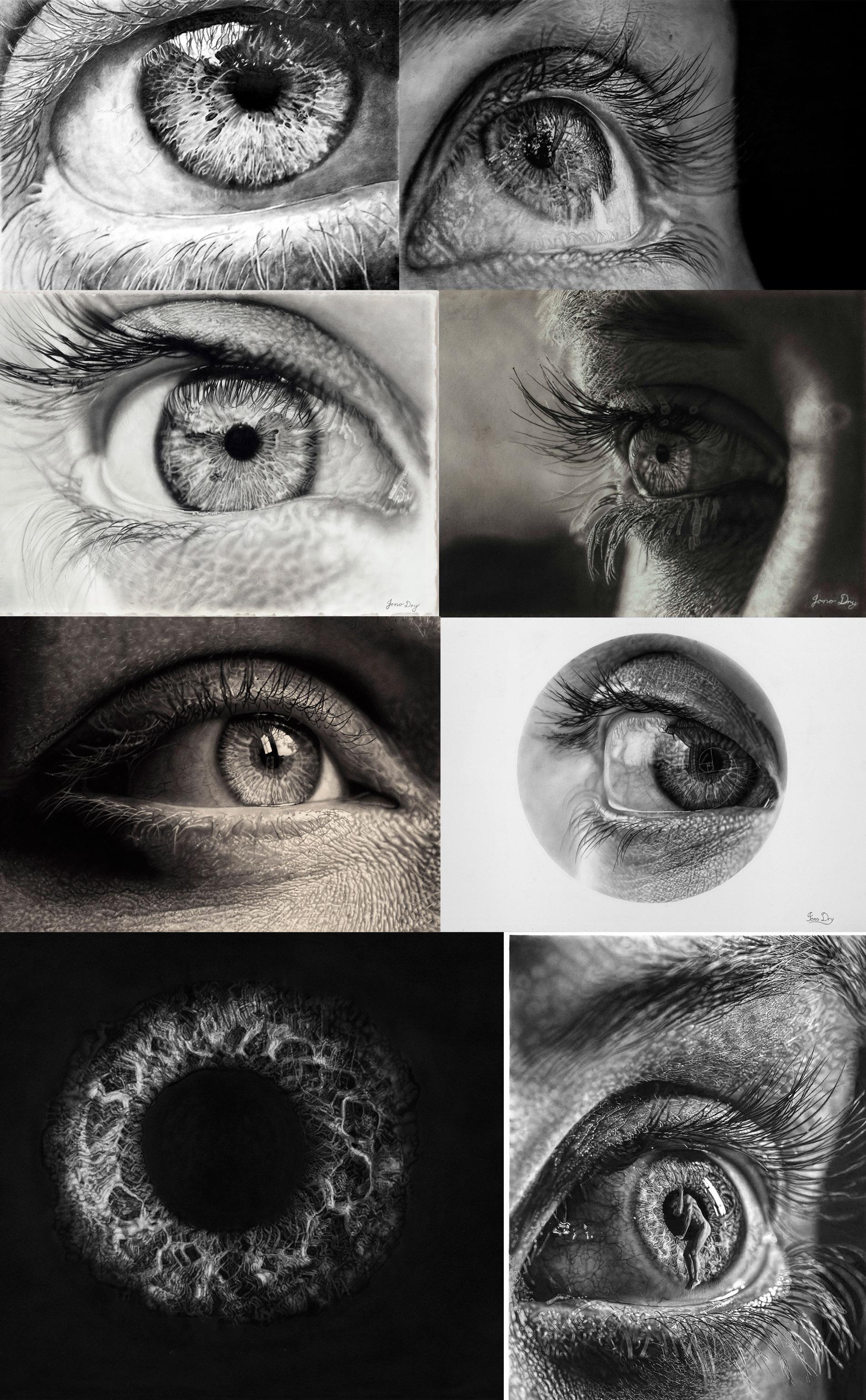 1903x3076 i've been doing one eye drawing every year for the last years - One Eye Drawing