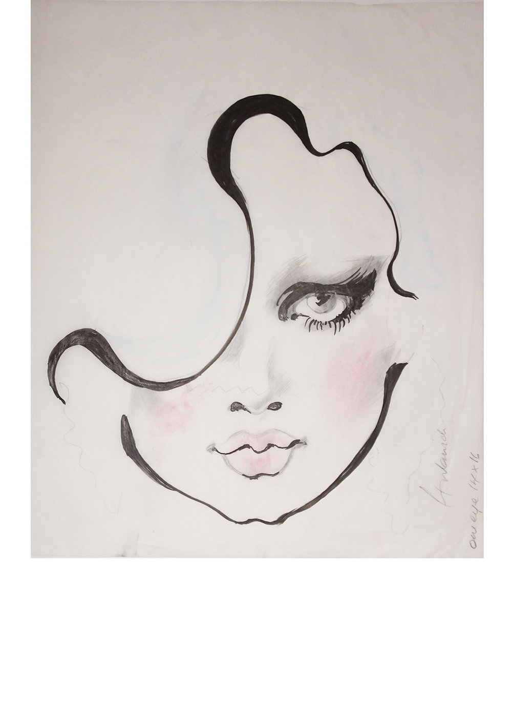 1000x1378 one eye conde contemporary - One Eye Drawing