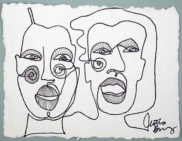 620x481 single line drawings as therapeutic exercise jungalowjungalow - One Line Drawing