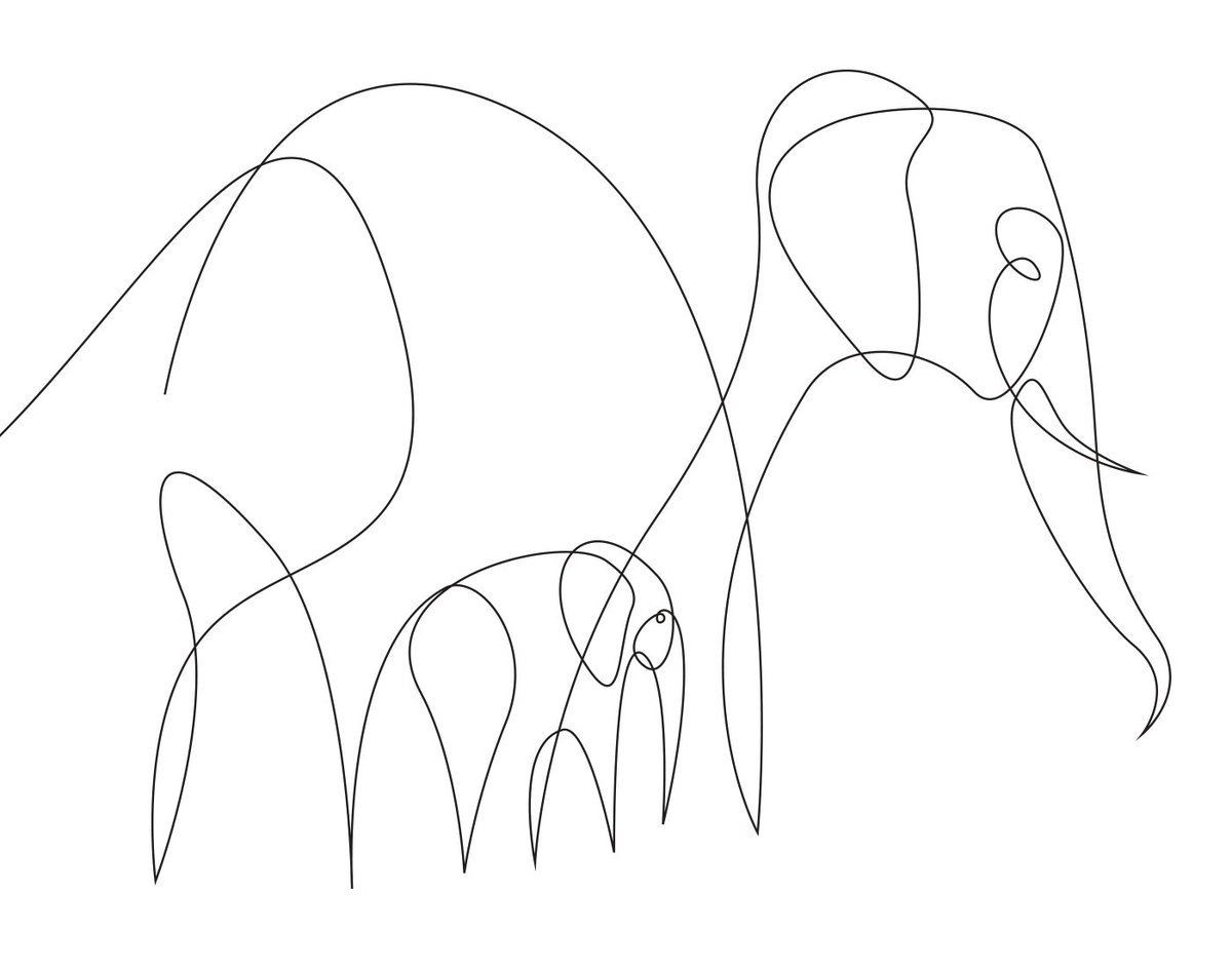 One Line Drawing Animals at Explore collection of