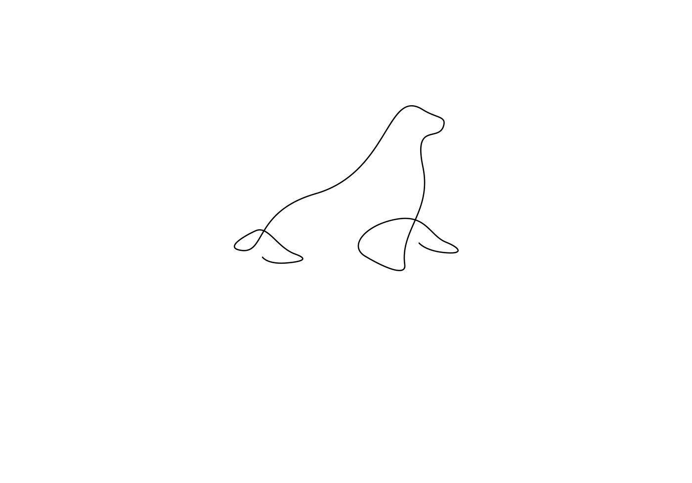 One Line Drawing Animals at Explore collection of
