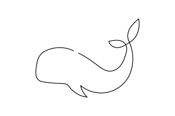 One Line Drawing Animals at PaintingValley.com | Explore collection of