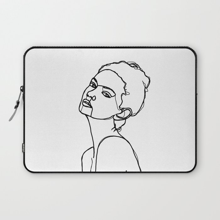 700x700 Women Face One Line Drawing - One Line Drawing Face