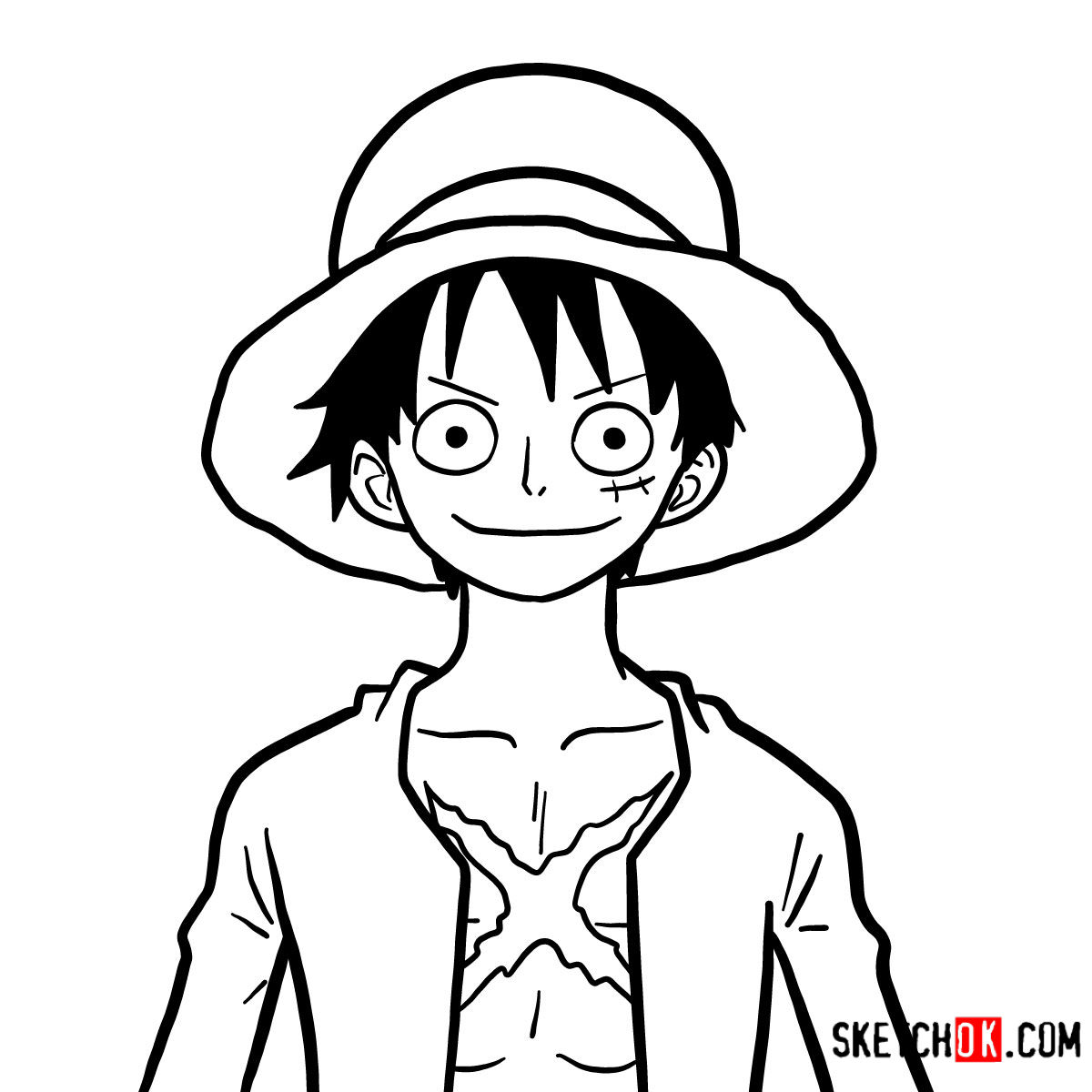 One Piece Drawing at PaintingValley.com | Explore collection of One