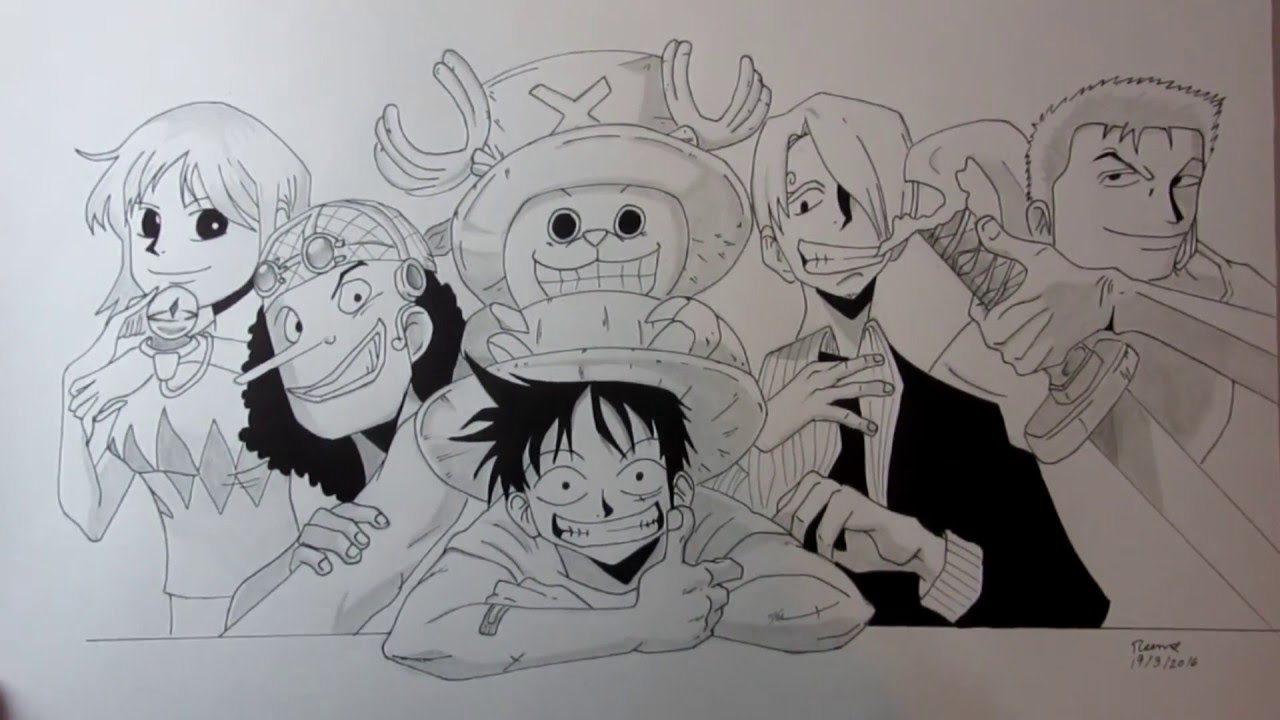 One Piece Drawing at Explore collection of One