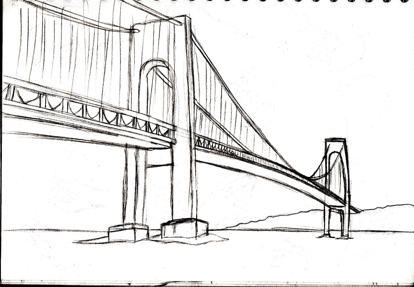 How To Draw A Bridge Using One Point Perspective Yout - vrogue.co