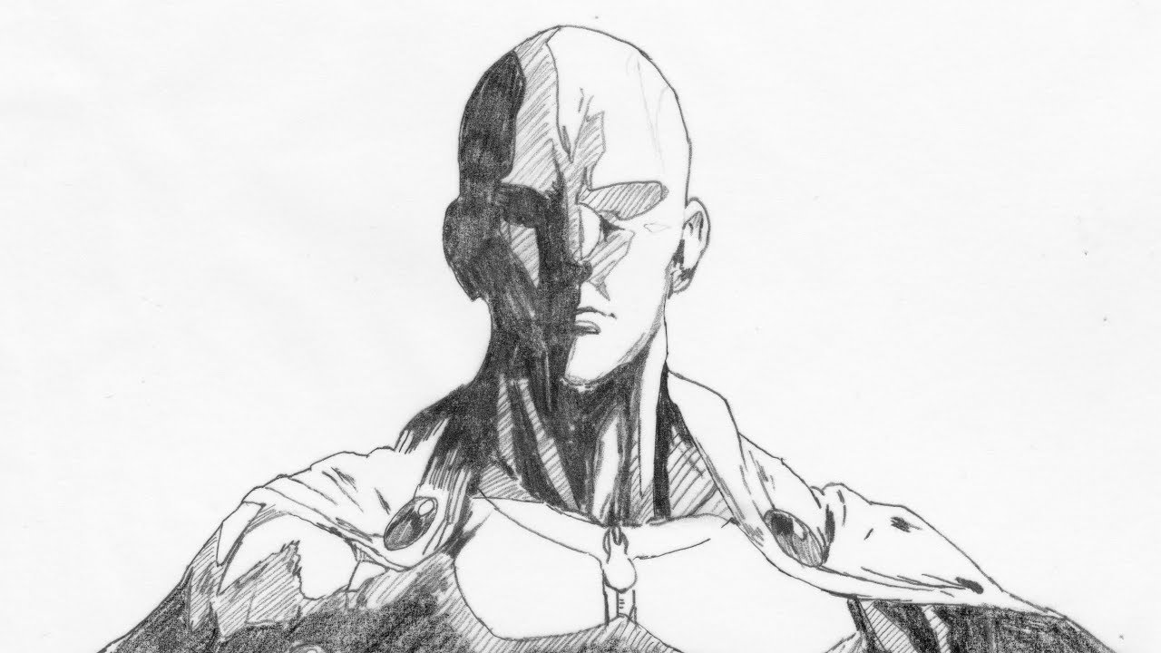 One Punch Man Drawing at PaintingValley.com | Explore collection of One