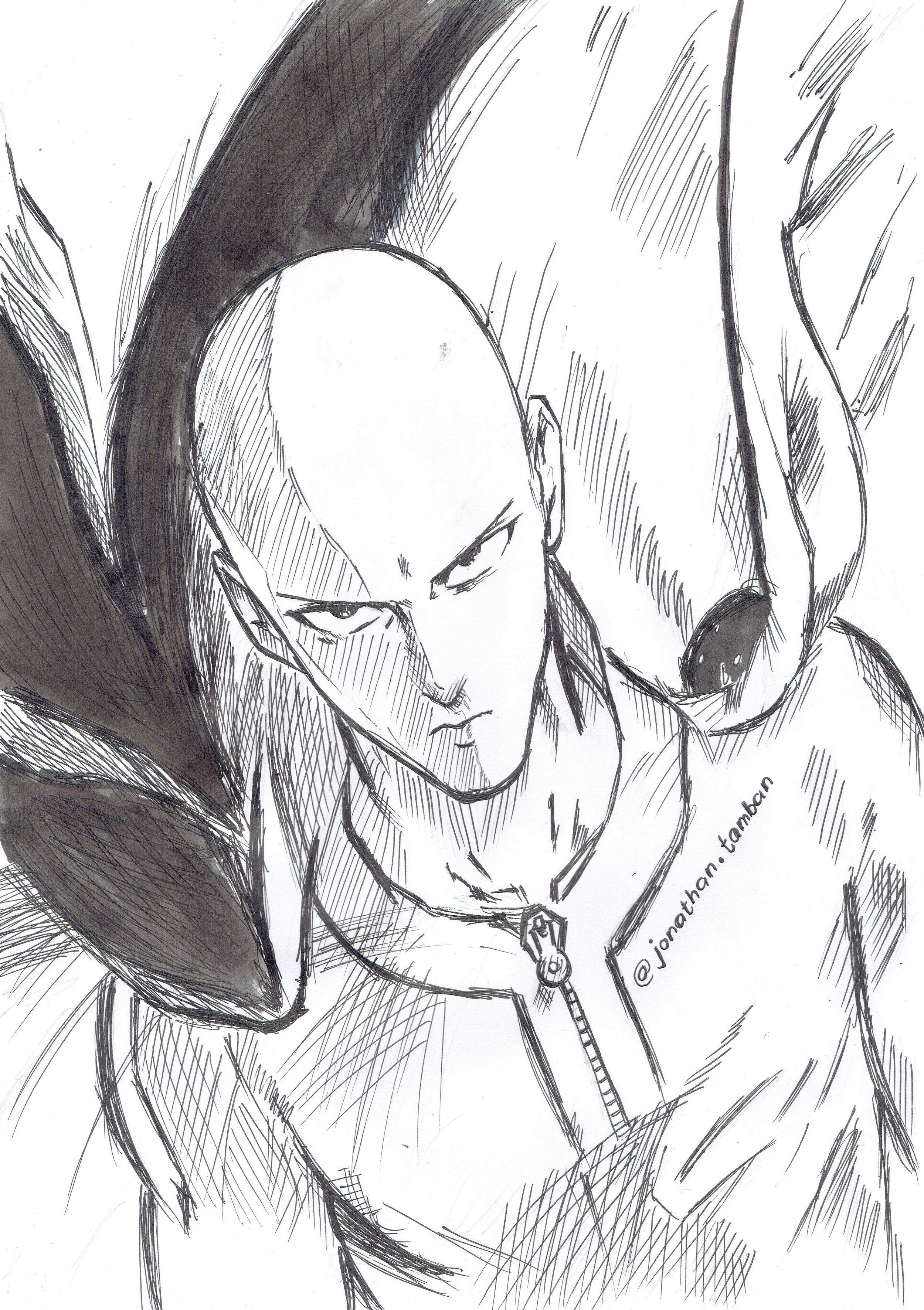 Come Up With One Punch Man Drawing - DIARY DRAWING IMAGES