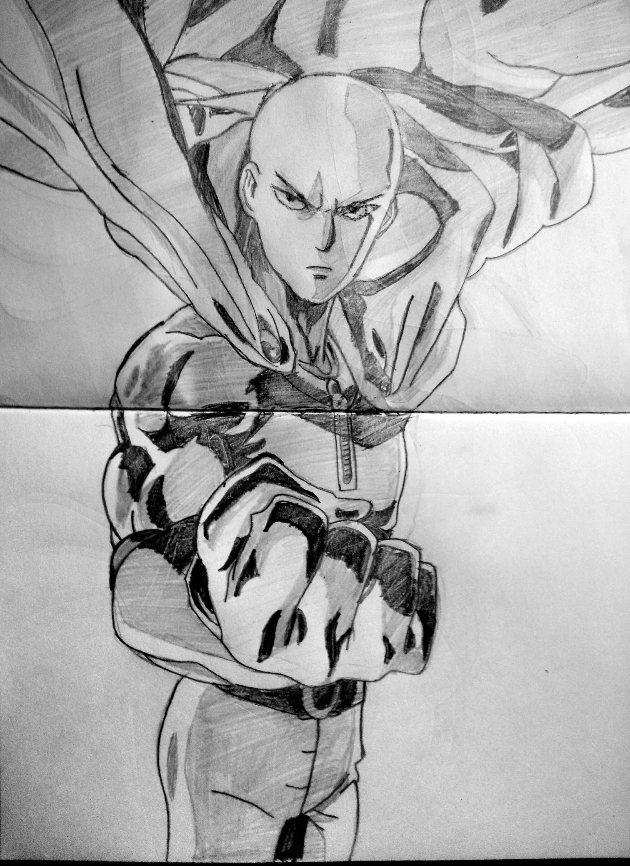 One Punch Man Drawing at Explore collection of One