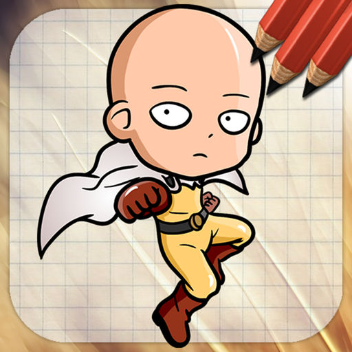 512x512 what to draw for one punch man - One Punch Man Drawing