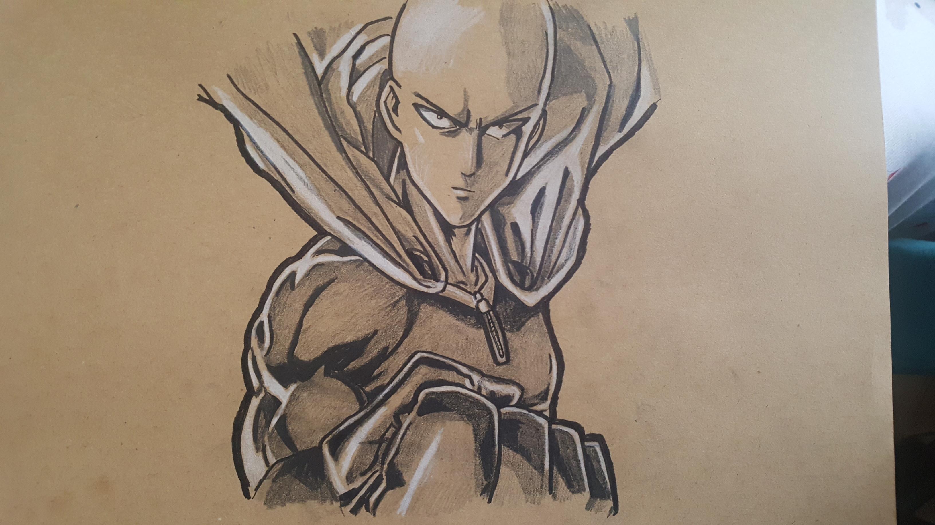 One Punch Man Drawing at Explore